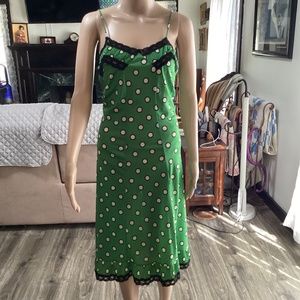 Retro Green Dress